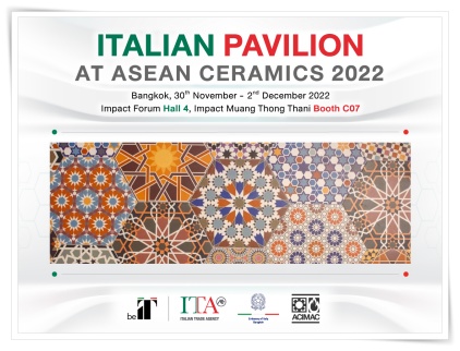 Italian Pavilion at Asean Ceramics 2022